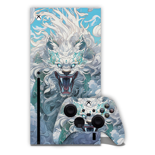 White Wolf Xbox Skin