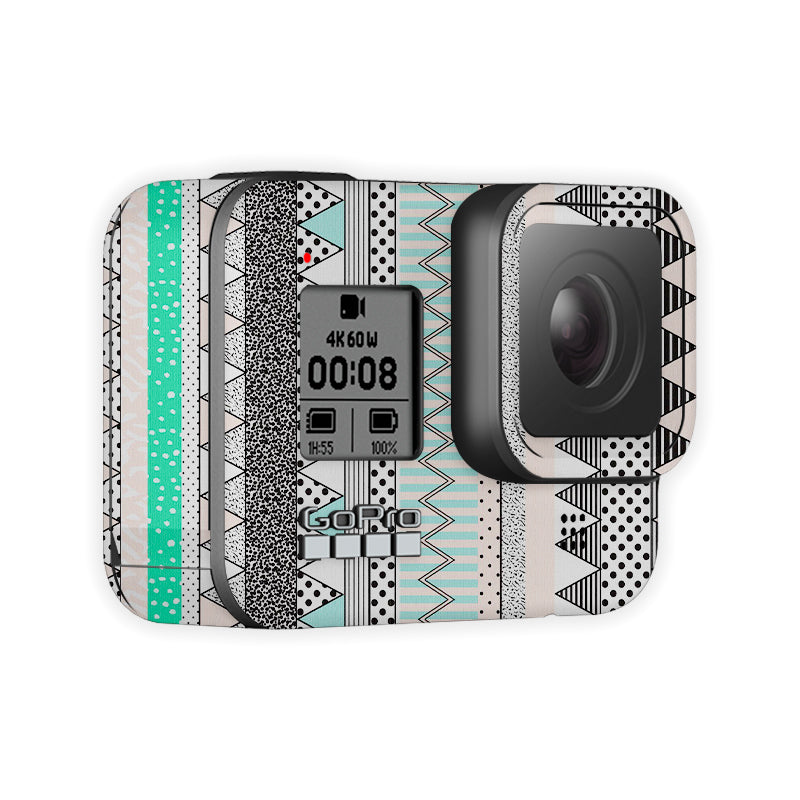 Polka Stripes Go Pro Skin