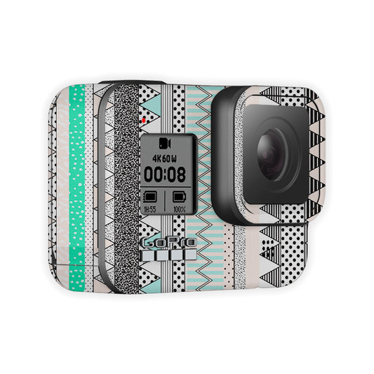 Polka Stripes Go Pro Skin