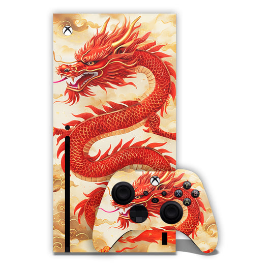 Red Dragon Xbox Skin
