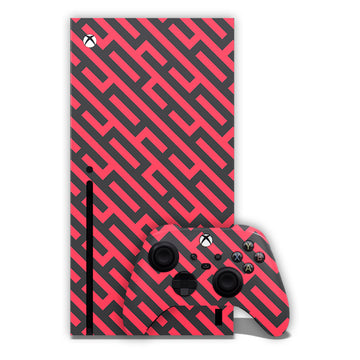 Red Stripes Xbox Skin