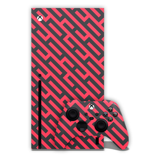 Red Stripes Xbox Skin