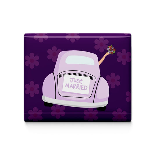 Just Married Fridge Magnet