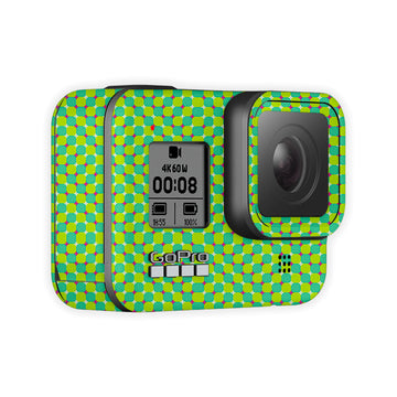 Green Dot Pattern Go Pro Skin
