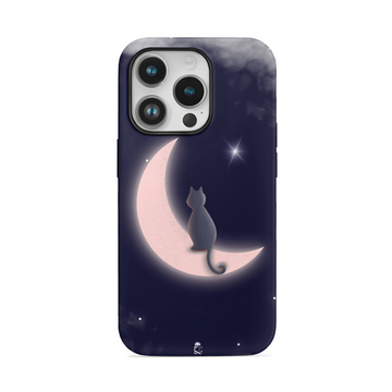 Moon Cat Flexible Soft Silicone Case