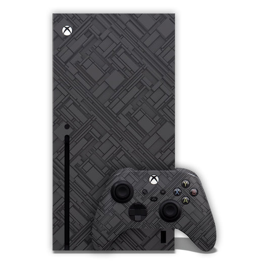 Black Carbon Abstracts Xbox Skin