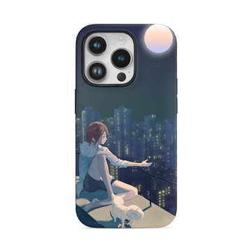 Alone Girl Flexible Soft Silicone Case