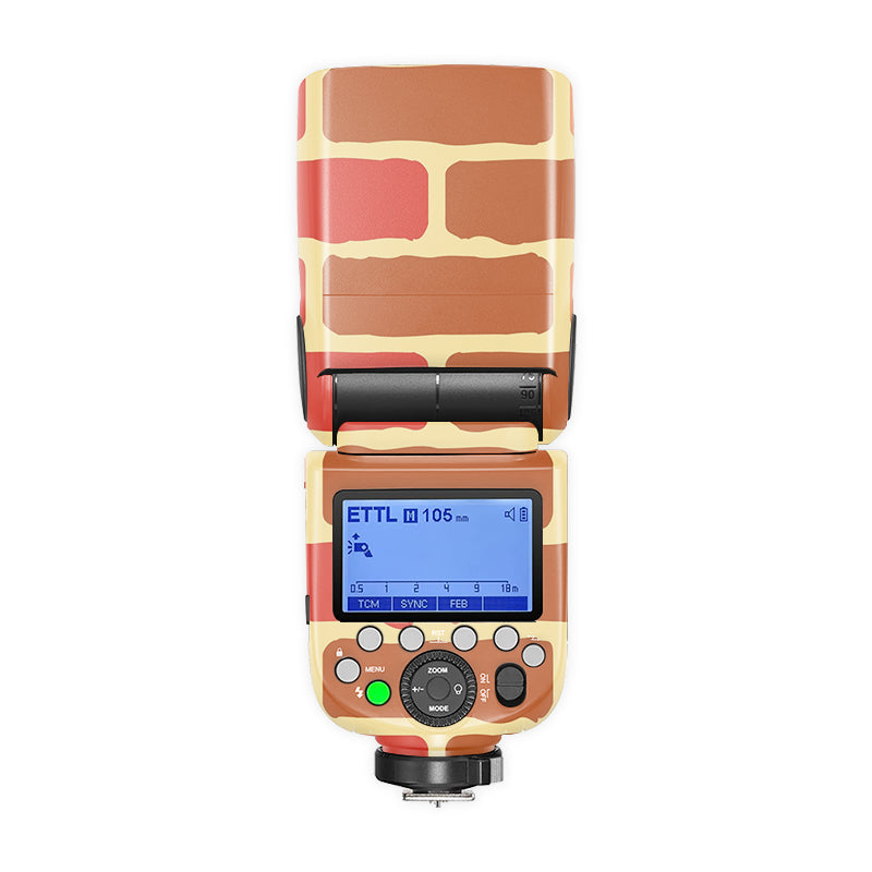 Wall Bricks Camera Flash Skin