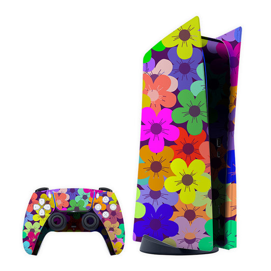 Flower Garden Play Station Skin