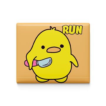 Run Fridge Magnet