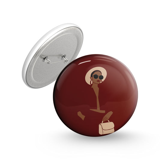Unique Pin-back Button Badge