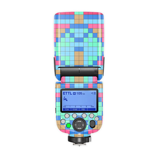 Cute Cubes Camera Flash Skin