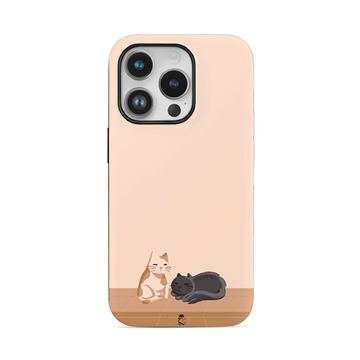 Cat Couple Flexible Soft Silicone Case