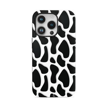 Cow Pattern Flexible Soft Silicone Case