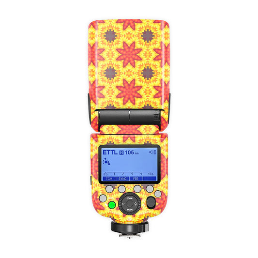 Yellow Radiance Camera Flash Skin