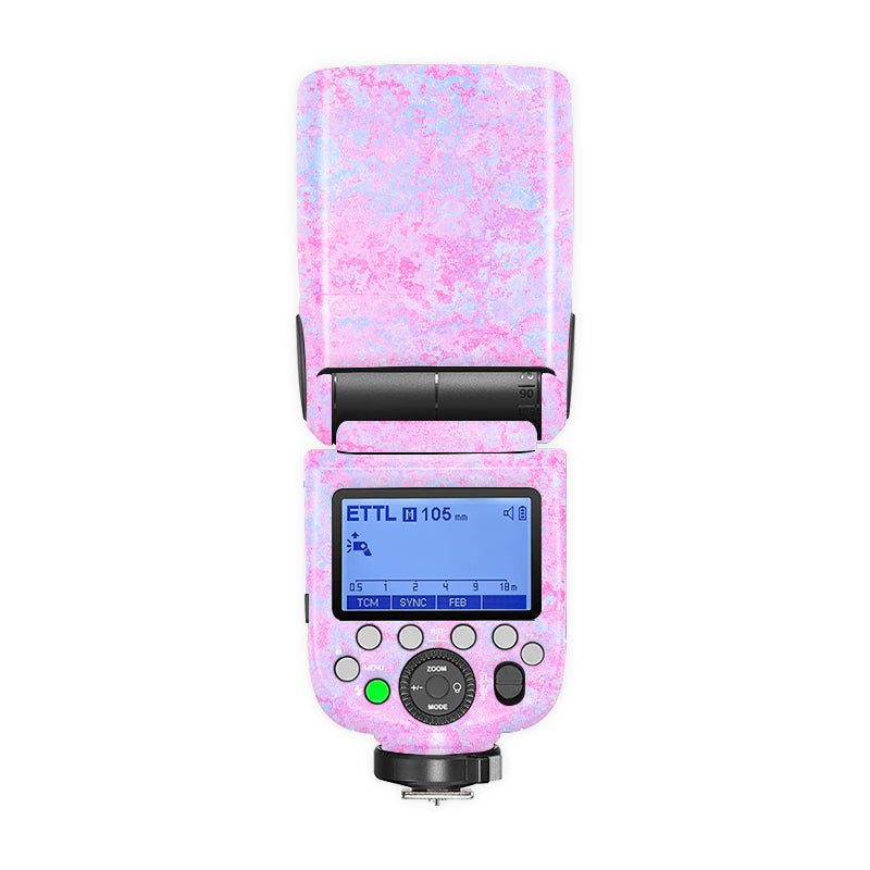 Purple Noise Camera Flash Skin