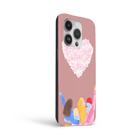 Trio Friends Flexible Soft Silicone Case