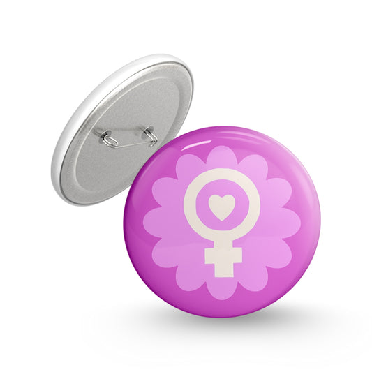 Women Pin-back Button Badge