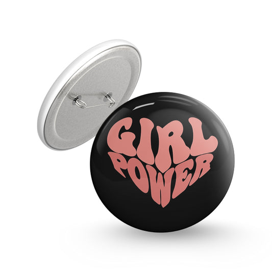 Power Pin-back Button Badge