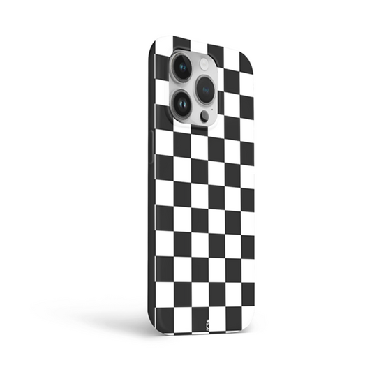 Checker Board Flexible Soft Silicone Case