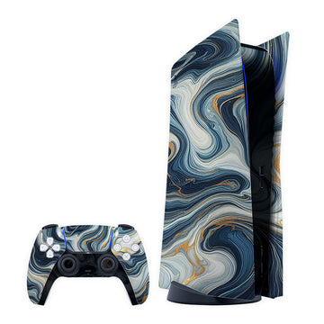 Water Fluid Camo Play Station Skin