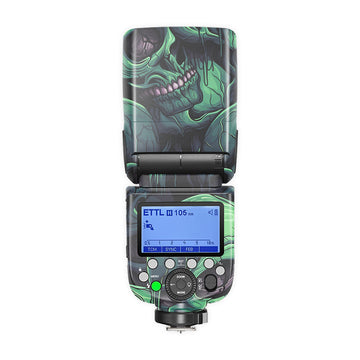 Zombie Skulls Camera Flash Skin