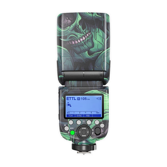 Zombie Skulls Camera Flash Skin