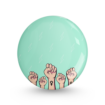 Power Pin-back Button Badge