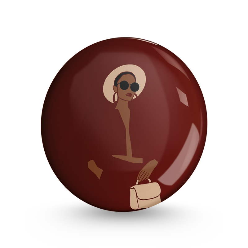 Unique Pin-back Button Badge