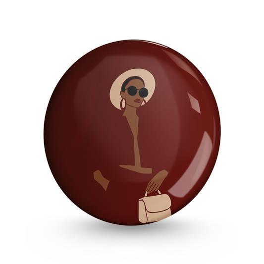 Unique Pin-back Button Badge