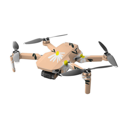 Peach Floral Drone Skin