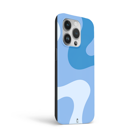 Blue Wave Flexible Soft Silicone Case