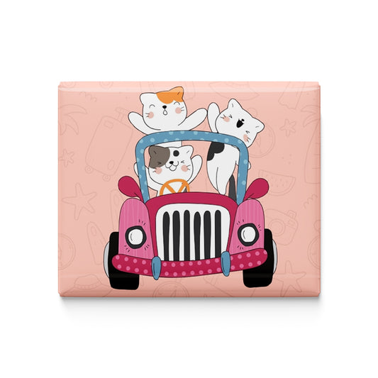 Happy Trip Fridge Magnet