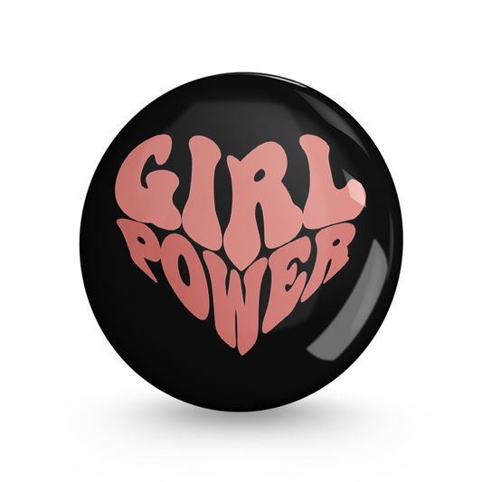 Power Pin-back Button Badge