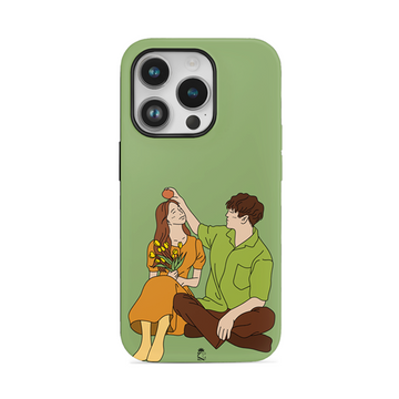 Joyful Couple Flexible Soft Silicone Case