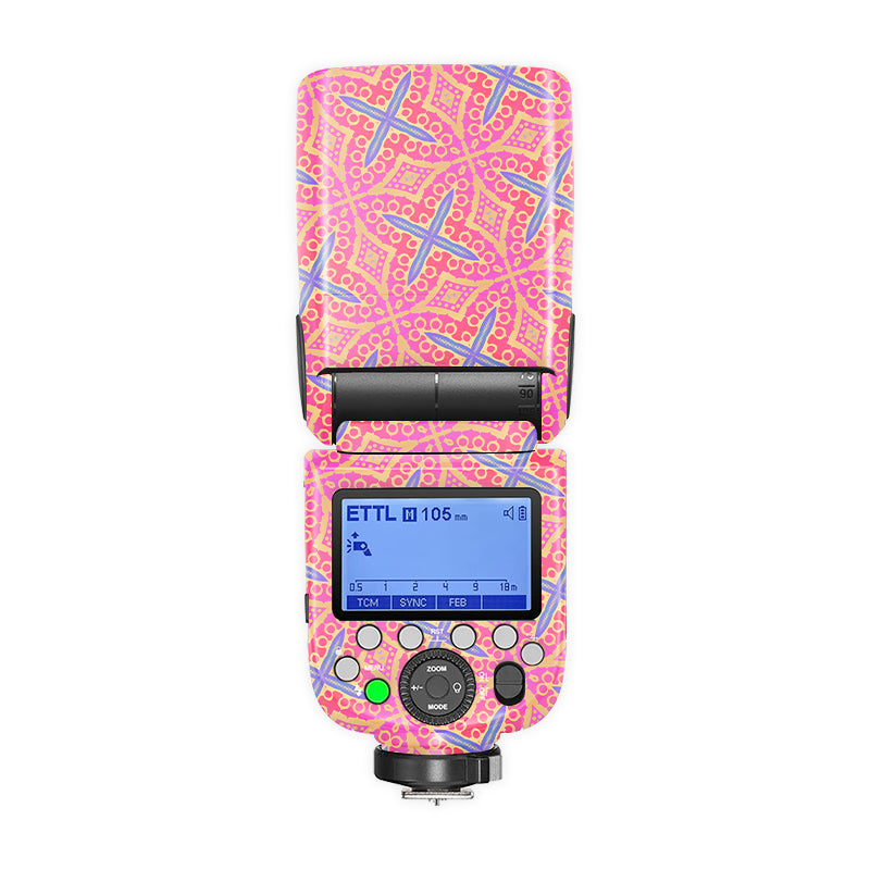 Pink Mandala Hits Camera Flash Skin