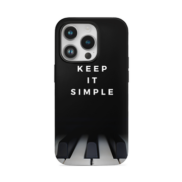 Keep it Simple Flexible Soft Silicone Case