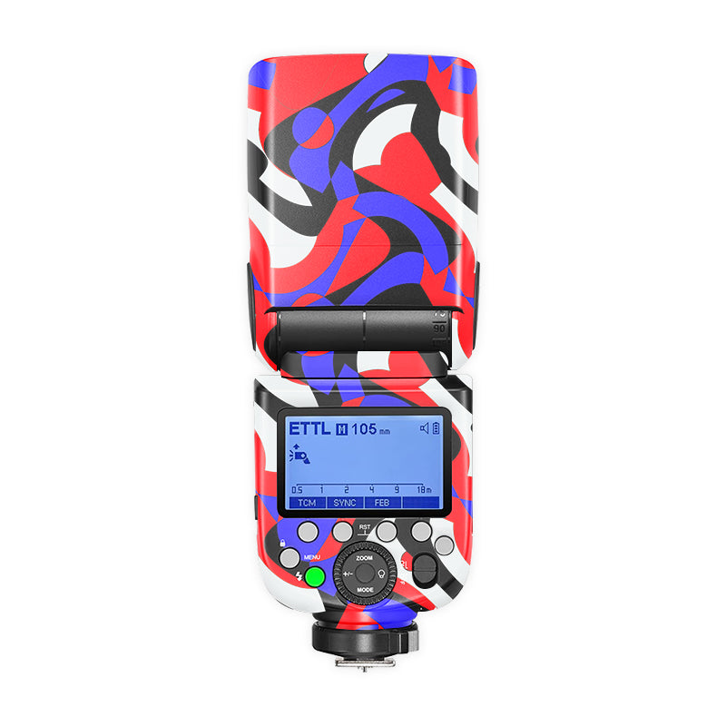 Jumble Radiance Camera Flash Skin