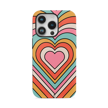 Illusion Hearts Flexible Soft Silicone Case