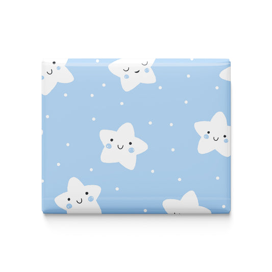 Blue Little Stars Fridge Magnet