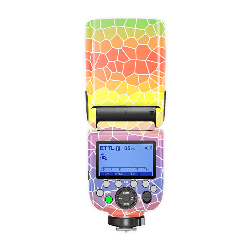 Colourful Stones Camera Flash Skin