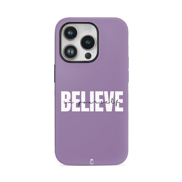 Believe in Yourself Flexible Soft Silicone Case