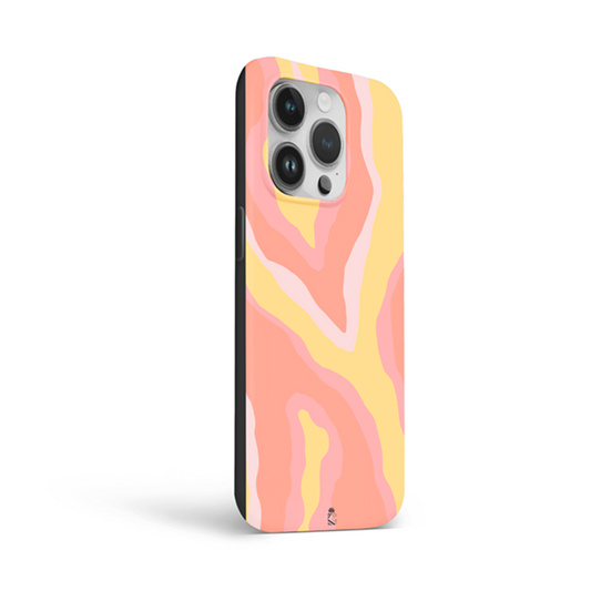 Pinky Waves Flexible Soft Silicone Case