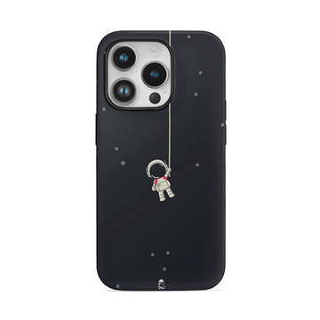 Climbing Astronaut Flexible Soft Silicone Case