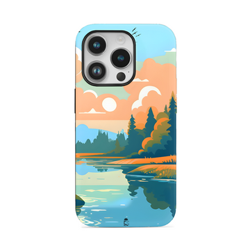 Beautiful Lake Flexible Soft Silicone Case