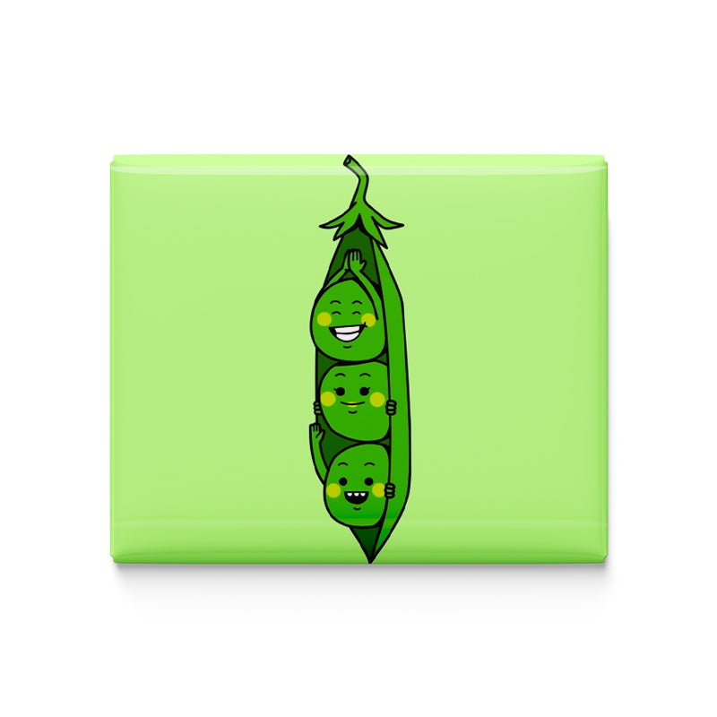 Peas Bro Fridge Magnet