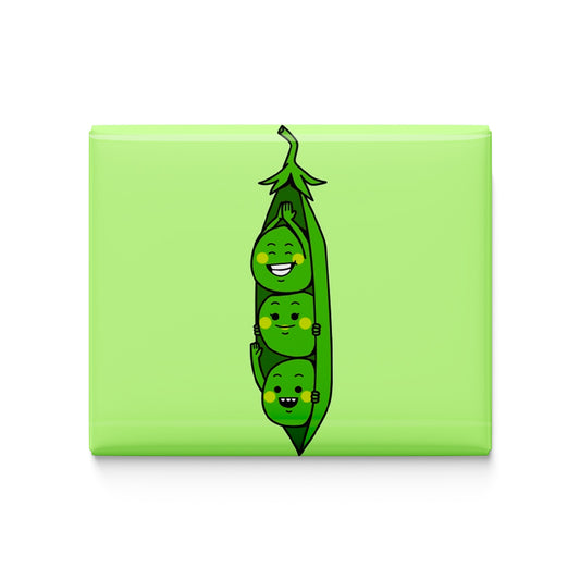 Peas Bro Fridge Magnet