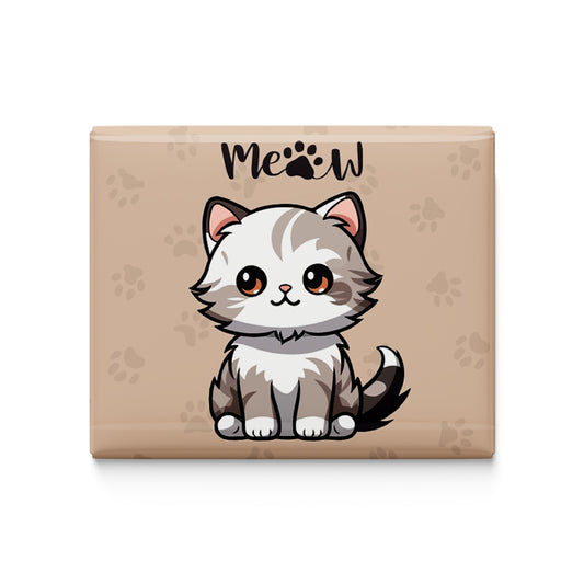 Meow Fridge Magnet