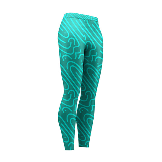 Aqua Chorography High Waist Leggings