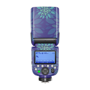 Polka  Florals Camera Flash Skin